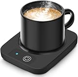 Azyh USB-Tassenwärmer für Kaffee, 55℃ Smart Schreibtisch Tassenwärmer, Elektrischer Kaffeewärmer mit Aluminium-Metallplatte für den Schreibtisch, Tassenwärmer Teewärmer Erwärmen von Kaffee Milch Kakao