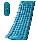 flintronic Camping Isomatte Selbstaufblasend mit Fußpresse...