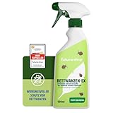 Bettwanzen Spray 500 ml - Effektive Bettwanzen Bekämpfung - Insektenspray mit Langzeitwirkung als Alternative zur Bettwanzenfalle - Bed Bug Spray für Bett, Matratze & Wohnung
