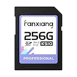 fanxiang SDXC UHS-I Speicherkarte 256 GB (V30, Übertragungsgeschwindigkeit 95 MB/s, U3, 4K UHD Videos, temperaturbeständig)