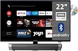Reflexion_TV LDDW22iSB+ | DVD-Player | Smart-TV | 22 Zoll |...