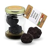 aBeiou Ganze schwarze Trüffel 30g extra Gourmet-Produkt 100% Italienisch Tuber Aestivum in Salzlake erhalten für Haute Cuisine vegan vegetarisch glutenfrei Premium-Qualität echte Trüffel Delikatessen