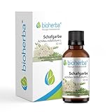 BIOHERBA Schafgarbe Tinktur, Achillea millefolium L. – Hochwertige 50 ml Tropfen – Frauengesundheit – Verdauungsfördernd, Schutz vor oxidativem Stress, vegan, Frauengesundheit, PZN 17187451