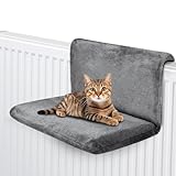 Mineup Katzenbett Für Heizungen, Katzenhängematte Für Heizungen, Heizkörperliege Für Katze Und Kleine Haustiere, Katzenbett Heizung, Katzen Hängematte Für Alle Gängigen Heizkörper