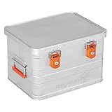 ALUBOX B29 - Aluminium Transportbox 29 Liter Alukiste mit Gummidichtung - Inhalt vor Staub und Spritzwasser geschützt, abschließbar