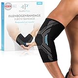 Health Press® Ellenbogenbandage – 1x Ellenbogen-Bandage,...