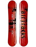 Airtracks Herren Snowboard Freeride Freestyle - Linear Camber Snowboard Extra Wide 159 cm