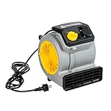 Vacmaster AM1202 Air Mover Gebläse 124 Watt mit 3...