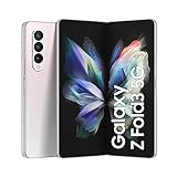 Samsung Galaxy Z Fold3 5G, faltbares Handy, flexibles, großes 7,6 Zoll Display, 512 GB Speicher, in Phantom Silver inkl. 36 Monate Herstellergarantie [Exklusiv bei Amazon]