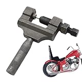 Genérico Fahrrad-Kettennieter | Tragbares wiederverwendbares Gerät zur Demontage | Fahrradkettenwerkzeug für Anfänger, Familie, ATV Y, Innen- und Außenbereich