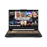 ASUS TUF Gaming F15 Laptop | 15,6' FHD 144Hz entspiegeltes IPS Display |Intel Core i7-12700H | 16 GB RAM | 512 GB SSD | NVIDIA RTX 4050 | Windows 11 | QWERTZ Tastatur | Mecha Gray