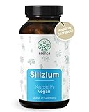 Esenca Silizium Kapseln Hochdosiert - 90 Stk. für 3 Monate - Silizium aus Bambusextrakt - 240 mg Bambusextakt pro Kapsel - Vegan & Laborgeprüft