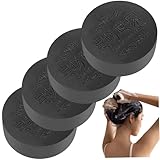 4PCS Shampoo Bar 80G Nährende feuchtigkeitsspendende Haarseife Aufhellende ätherische Öl Shampoo Barseife mit Duft natürlicher Mehrzweck für Gesicht und Körper.