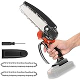 Akku-Astkettensäge für Einhell Akku, 18V 6 Zoll Handkettensäge Akku für GE-PS 18/15 Li BL-Solo Power X-Change, Elektro-Kettensäge für Gartenscheren Astschere Holzschneidenz (Ohne Akku)
