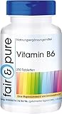 Fair & Pure® - Vitamin B6 Tabletten - vegan - Pyridoxin HCl - 250 Tabletten