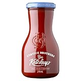 Curtice Brothers Organic Tomato Ketchup - VERGLEICHSSIEGER SEHR GUT - BIO Ketchup aus der Toskana mit 77% Tomaten Anteil, 270ml