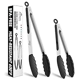 HOTEC Premium-Küchenzange aus Edelstahl, mit Verriegelung,...