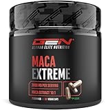 Maca Kapseln Extreme - 30.000mg pro Tag - 10:1 Extrakt extra hochdosiert - (365 Stück) Premium Maca Extrakt - vegan, ohne unnötige Zusätze - German Elite Nutrition