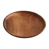 Premier Housewares Teller, Akazienholz, 3 x 26 x 26 cm 1104632 Natural