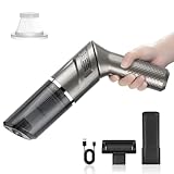 MZGO Handstaubsauger,22000 Pa leistungsstarker Autostaubsauger,Leichter Mini-Handstaubsauger mit drehbarem Griff,Starke Zyklonsaugung für die Reinigung von Autos,Treppen,Sofas und Ecken