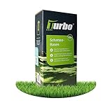 Schattenrasen Turbogrün 50m², Schattenrasensamen, Grassamen Schattenrasen, Schattenrasen Nachsaat, Ideal für schattige Plätze, Frühjahr und Herbst, Turbo Rasensamen Schattenrasen, RSM Qualität