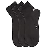 S.Oliver Unisex Quarter Socken 6er Pack, Größe:43-46;Farbe:black (05)