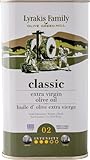 Lyrakis Family Olivenöl 1L – Griechisches Natives Olivenöl Extra,Premium Erste Kaltpressung, Reich an Polyphenolen, Handgepflückte Oliven, Neue Ernte, Frischer Saft aus Kreta – Seit 1975