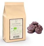 500g BIO Kakaomasse aus Criollo Kakaobohnen - Rohkost - BIO Kakao Masse, vegan und ohne Zusätze - biologisch abbaubare Verpackung