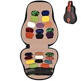 Gitarrenplektren-Halter für 24+ Packungen, Auswahl an Zubehör, Aufbewahrungstasche für Rotopata/Jim Dunlop/für Picko-Plektren für Akustik-, E-Gitarren, Bass-Ukulele (nur Box)