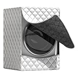 Frontlader-Waschmaschinen-Schutzhülle, 210D Oxford-Tuch, isoliert, UV-beständig, Trocknerabdeckung, Wäsche für Zuhause, Wohnung, Geräteschutz, Verwendung