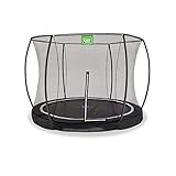 EXIT TOYS Black Edition Bodentrampolin - ø305cm - Rundes...