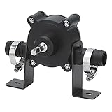 Hamwesh Elektrische Bohrpumpe, Kompakt, Tragbar, Bohrwasserpumpe mit Großem Durchfluss, Flüssigkeitstransferpumpe mit ABS-Gehäuse und 1/4-Zoll-Sechskantschaft für Wasser-, Öl- und