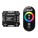 PB-Versand RGB LED Touchdimmer Dimmer 12V - 24V Schalter zum dimmen Touch-Technik Regler Dimmschalter für Streifen Strip Lichtleisten LED-Leisten