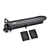 Aramox Hinterer Fahrradträger, Schnellspanner-Gepäckträger aus Aluminiumlegierung für Mountainbikes und Rennräder, 10 Kg Tragfähigkeit, Perfekt für Fahrradzubehör