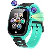 ELEJAFE Smartwatch Kinder mit Telefon - Handy Uhr Kinder Smartwatch mit Anruffunktion SOS 24 Spiel Wecker Schulmodus Musik Player Geburtstag Geschenk für Jungen Mädchen Student 3-12