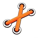 3D Schnürsenkel Motorrad Aufkleber mit flexibler PVC-Konstruktion für verschiedene Motorrad- und E-Bike-Modelle (Orange)