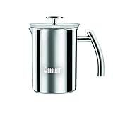 Bialetti Cappuccinatore, Perfect Cream, Für alle Herdarten geeignet (auch Induktion), Spülmaschinenfest, 330 ml, Edelstahl, Rostfreier Stahl