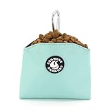 COOWONE Leckerli-Tasche mit magnetischer Öffnung für Hündchen-Leckerli-Snack-Taschen Hundeleckerli-Trägerhalter mit Clip (blau)