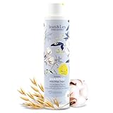 Jean & Len Shampoo Sensitiv Hafermilch & Baumwolle, reinigt sanft und schützt vor Haarbruch, für trockenes Haar und sensible Kopfhaut, ohne Parabene und Silikone, vegan, 300 ml