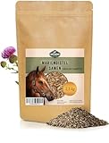 Martenbrown® Mariendistelsamen 2,5 kg für Pferde, Hunde & Katzen - ganze Mariendistel Samen ohne Zusatzstoffe - 100% Naturprodukt