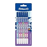 Pelikan Tintenlöscher Super-Pirat 850, 6 Stück, farblich...