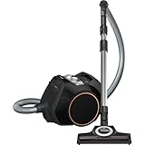 Miele Boost CX1 Cat&Dog–Beutelloser Staubsauger mit Vortex-Technologie,Turbobürste für Tierhaare und HEPA AirClean Filter–Leistungsstark & kompakt–890W,1L, 28 x 40 x 28 cm,In Obsidianschwarz/Roségold