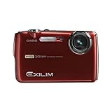 Casio EXILIM Exilim EX-FS10, Red Digitalkamera (Netzwerk, Kompaktkamera, 1/2.3 Zoll, 38,1-114,3 mm, Auto, Flash aus, Manuell, Rote Augen, 1280 x 720 Pixel)