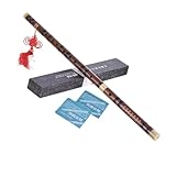 Tragbare natürliche Bambusflöte, Dizi, chinesische Holzblasflöte, Pfeife, Tradition, Musikinstrumente, Anfänger, tragbar, Anfänger, traditioneller klarer und melodischer Klang
