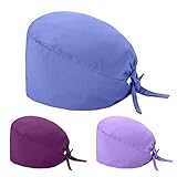 Op Haube Klicksystem Peeling Kappe für Krankenschwester Zahnarzt Bandana Bedruckte Füllig Turban Hut Verstellbare Füllig Haarabdeckung Medizinische (DE/NL/SE/PL, Alphanumerisch, Einheitsgröße, A#1-A)