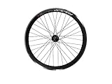 Woo Hoo Bikes Deep V 43 mm Hinterrad für Fixie, Fixed Gear, Track Single Speed Bike (schwarz)