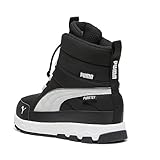 PUMA Evolve Puretex Jr High Boot, Black-Ash Gray White, 37...