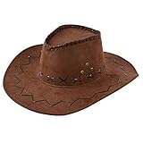 Miobo Cowboy Hut Western Cowgirl Hüte für Damen Herren...