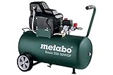 Metabo Kompressor Basic Basic 250-50 W OF (601535000) Karton, Ansaugleistung: 220 l/min, Füllleistung: 120 l/min, Effektive Liefermenge (bei 80% max. Druck): 100 l/min