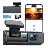 iZEEKER 2,5K Dashcam WiFi Dashkamera für Autos, Mini Auto...